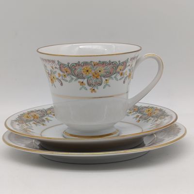 Vintage Noritake Clara porcelain trio