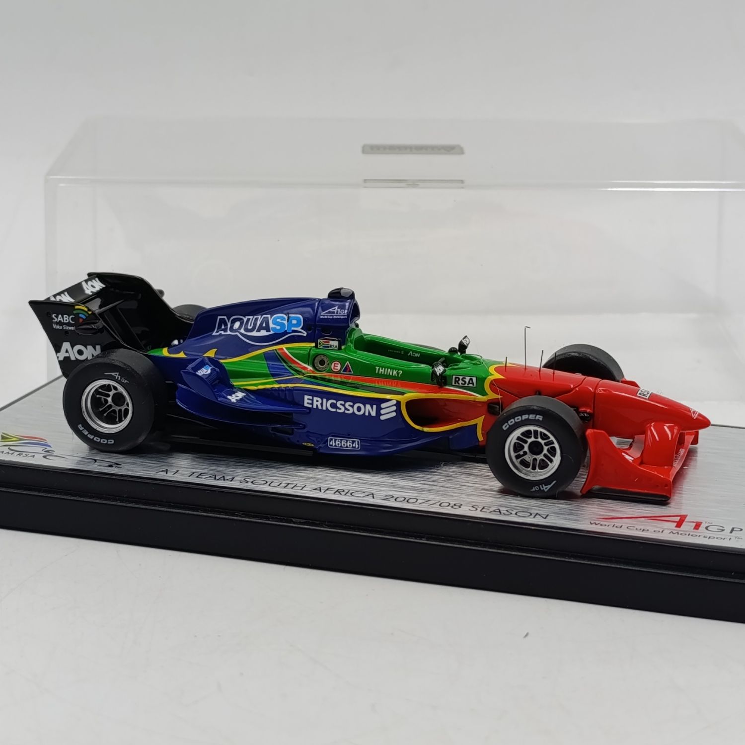 Amalgam A1 Grand Prix South Africa team 2007/08 season race car model - scale 1/43