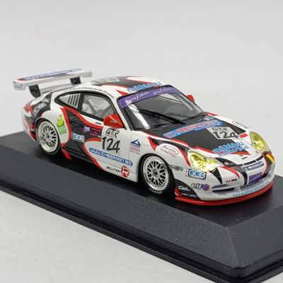 MiniChamps Porsche 911 GT3 Cup #124 Spa-Francorchamps race car model - scale 1/43