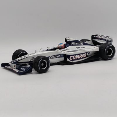 MiniChamps 2000 Williams BMW FW22 #10 Formula 1 race car model - Antenna missing - scale 1/18