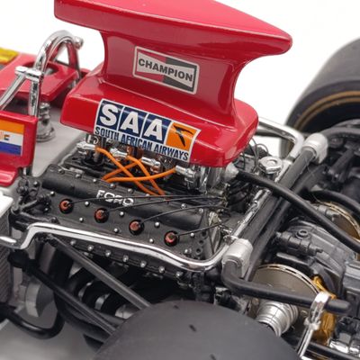 Exoto Lotus Type 72 Formula 1 car #22 Dave Charlton (South Africa) die-cast model car - scale 1/18