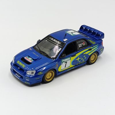 2003 Subaru Impreza #7 die-cast rally model car - scale 1/43