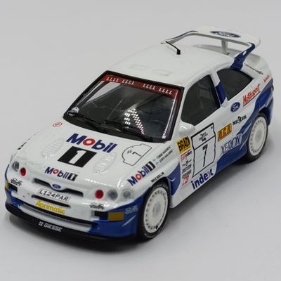 Ford Focus RS WRC #7 die-cast rally model car - scale 1/43