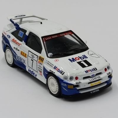 Ford Focus RS WRC #7 die-cast rally model car - scale 1/43