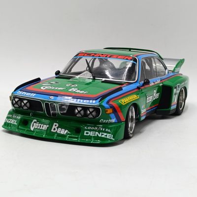 MiniChamps 1976 BMW 3.5 CSL #7 die-cast racing model car - scale 1/18