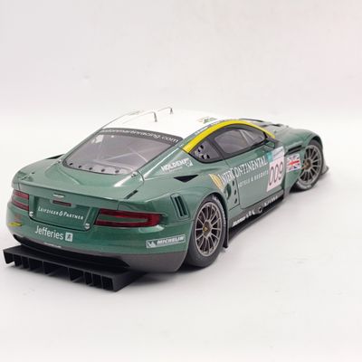 AutoArt Aston Martin DBR9 #009 Le Mans 24h die-cast racing model car - rear spoiler missing - scale 1/18