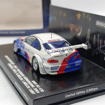 MiniChamps 24h Nurburgring 2004 BMW M3 GTR #42 die-cast racing model car - scale 1/43