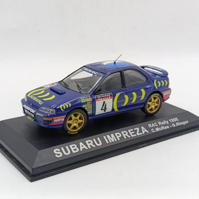1995 Subaru Impreza RAC Rally #4 Colin McRae model car - scale 1/43
