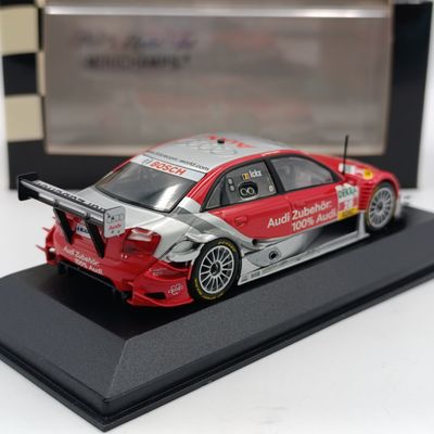 MiniChamps Audi A4 DTM 2006 Vanina Ickx model car - scale 1/43