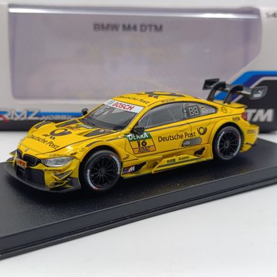 RMZ Hobby BMW M4 DTM race car die-cast model car - scale 1/43