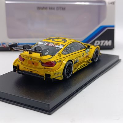 RMZ Hobby BMW M4 DTM race car die-cast model car - scale 1/43