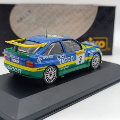 IXO Models Ford Escort Cosworth #3 Monte Carlo 1996 Rally model car - scale 1/43