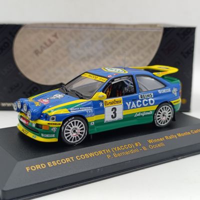 IXO Models Ford Escort Cosworth #3 Monte Carlo 1996 Rally model car - scale 1/43