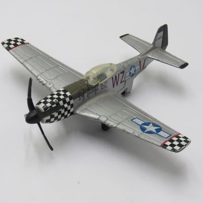 US Air Force P-51 Mustang die-cast model plane