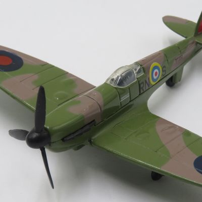 Royal Air Force Spitfire die-cast model plane