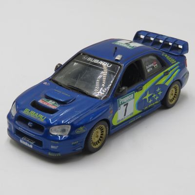 Subaru Impreza WRC #7 die-cast rally model car - scale 1/43