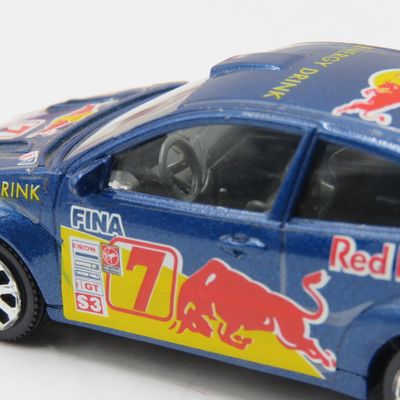 Bburago Ford Focus WRC #7 die-cast rally model car - scale 1/43