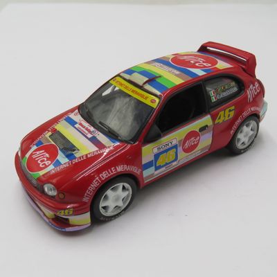 Toyota Corolla WRC #46 die-cast rally model car - scale 1/43