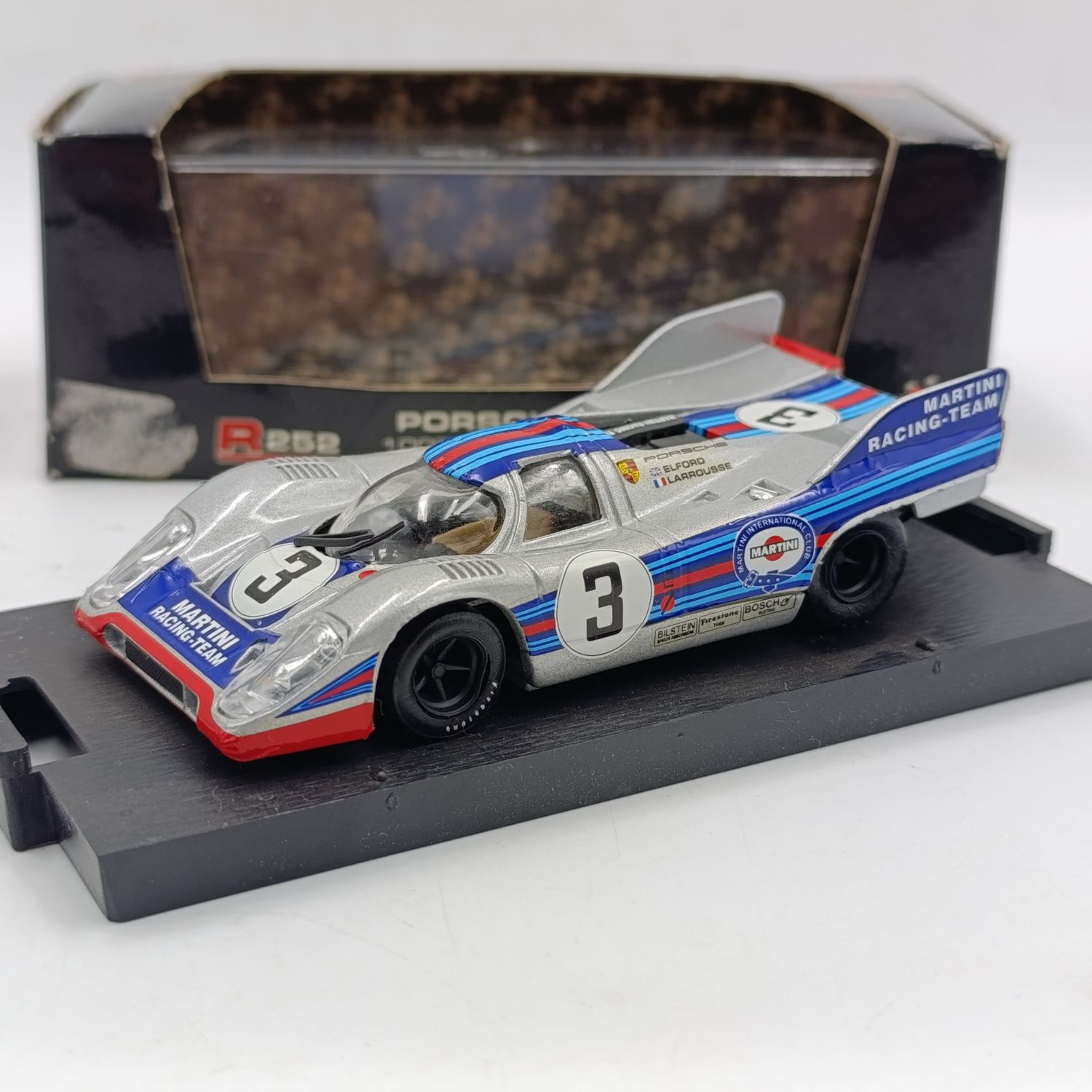Brumm #R252 Porsche 917 #3 1000km Monza 1971 race car model - scale 1/43