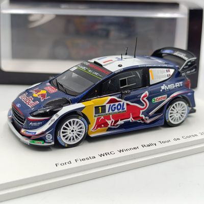 Spark Ford Fiesta WRC #1 Rally Tour de Corse 2018 race car model - scale 1/43