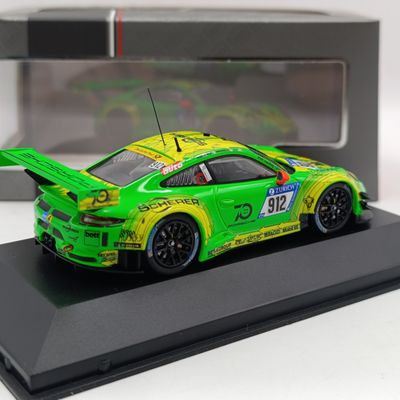 IXO Models Porsche 911 GT3 R #912 24h Nürburgring 2018 race car model - scale 1/43