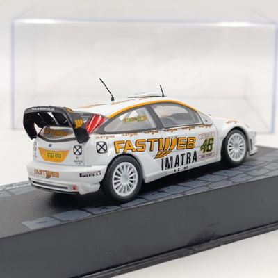 Ford Focus RS WRC #46 Valentino Rossi 2006 Monza Rally show die-cast car - scale 1/43