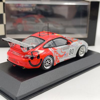 MiniChamps Porsche 911 GT3 RSR #80 24h Le Mans 2006 race car model - scale 1/43