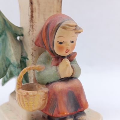 Vintage Hummel Worship girl figurine