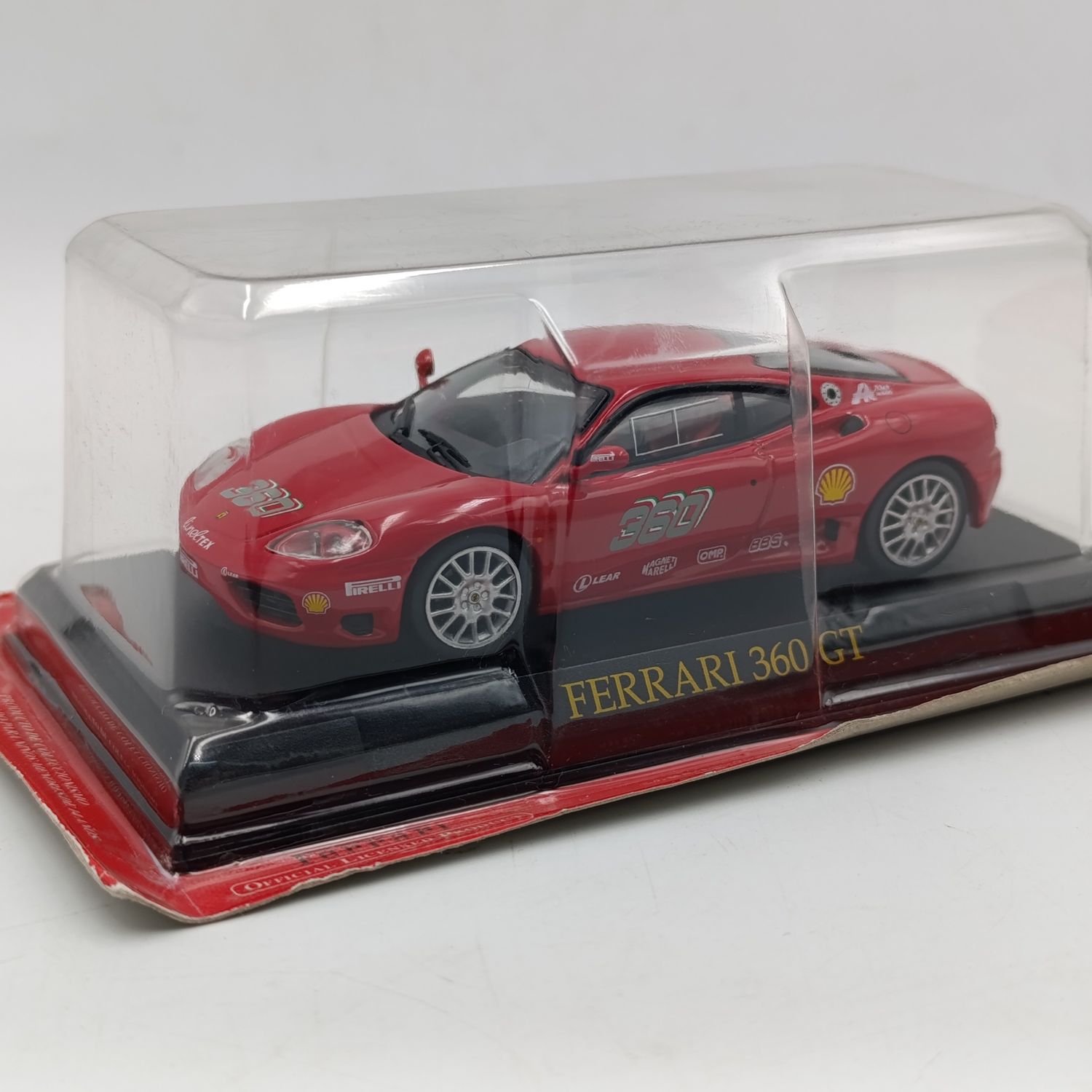 Ferrari 360 GT die-cast model car - sealed - scale 1/43