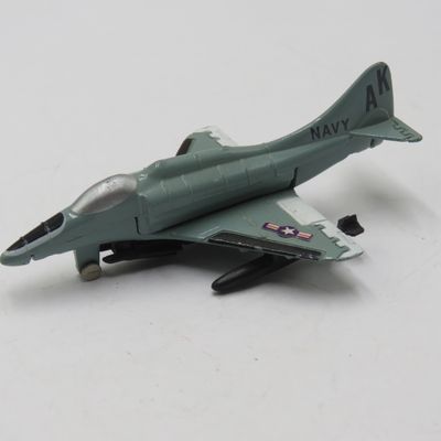 US Navy A-4E Skyhawk die-cast mini model plane