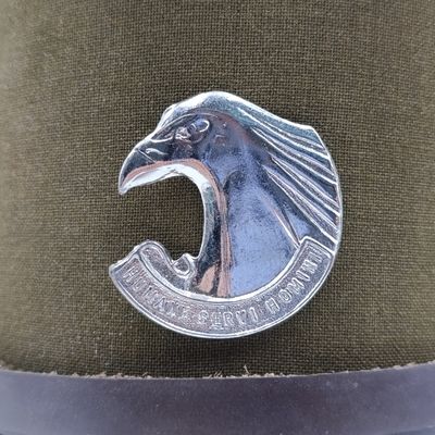 SADF Lady Personnel service corps cap with badge