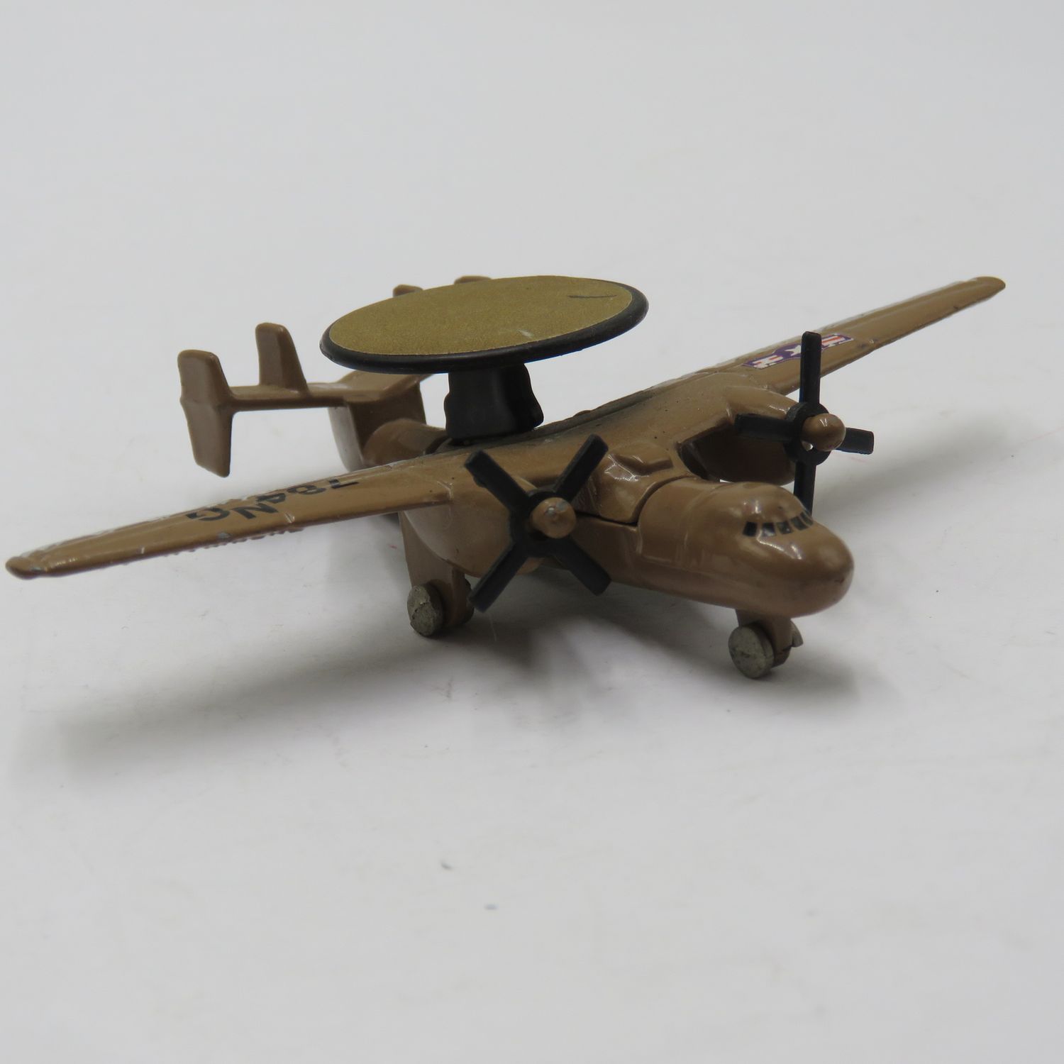 US Navy L-24 Hawkeye mini die-cast model plane