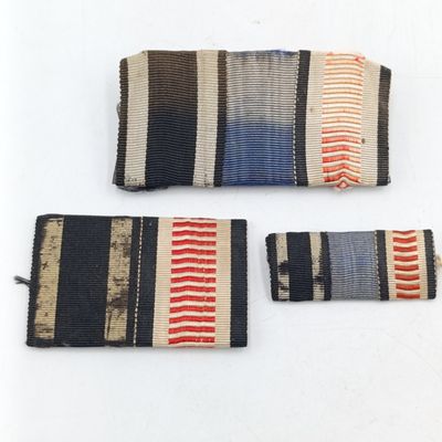 Pair of German WW1 medal ribbon bars