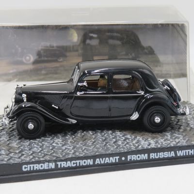 James Bond 007 Citroen Traction Avant die-cast model car - From Russia with Love - scale 1/43