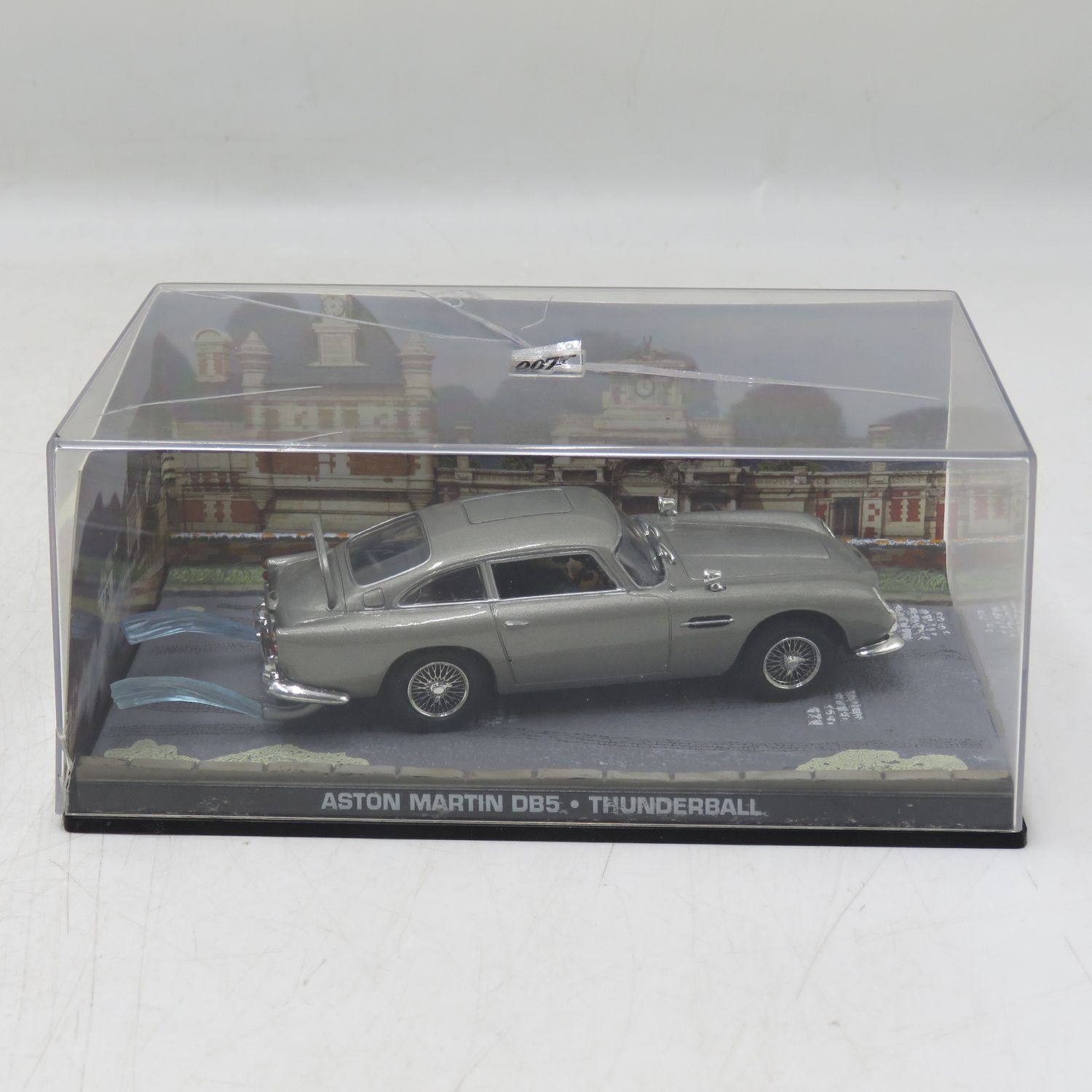 James Bond 007 Aston Martin DB5 die-cast model car - Thunderball - scale 1/43 - Case Cracked