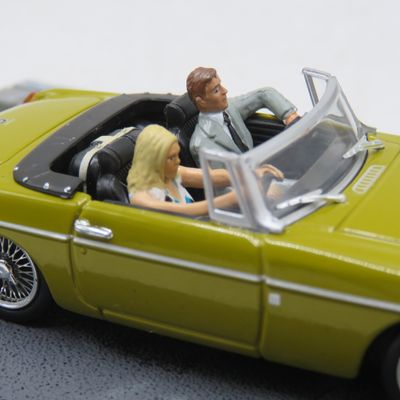 James Bond 007 MGB die-cast model car - The Man with the Golden Gun - scale 1/43
