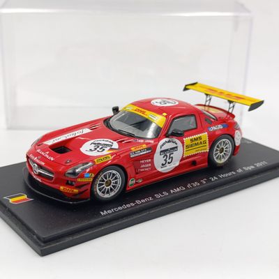 Spark Mercedes-Benz SLS AMG #35 SPA 24h 2011 race car model - scale 1/43