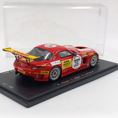Spark Mercedes-Benz SLS AMG #35 SPA 24h 2011 race car model - scale 1/43