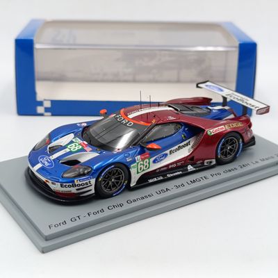 Spark Ford GT 2018 Le Mans GTE Pro class #68 race car model - scale 1/43
