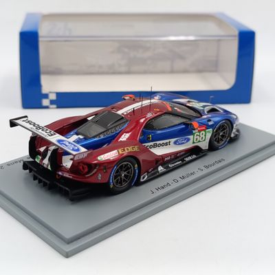 Spark Ford GT 2018 Le Mans GTE Pro class #68 race car model - scale 1/43