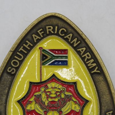 South African Army Support Formation Warrant Officer medallion