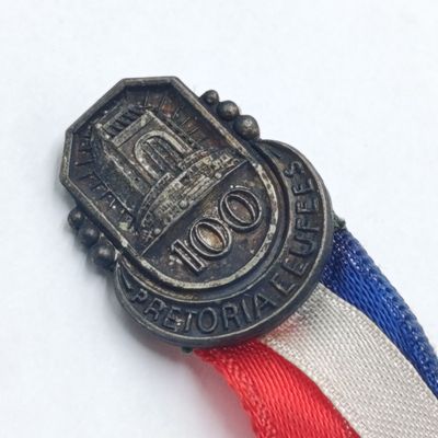 Pretoria Eeufees 100 years commemorative pin badge - rarely seen