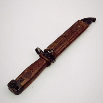 Russian AKM Type II bayonet with sheath