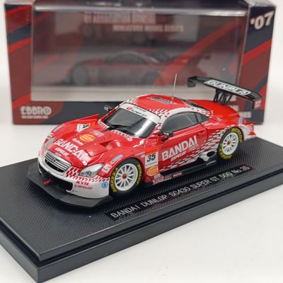 Ebbro Bandai Dunlop Lexus SC430 Super GT 500 #35 race car model - scale 1/43