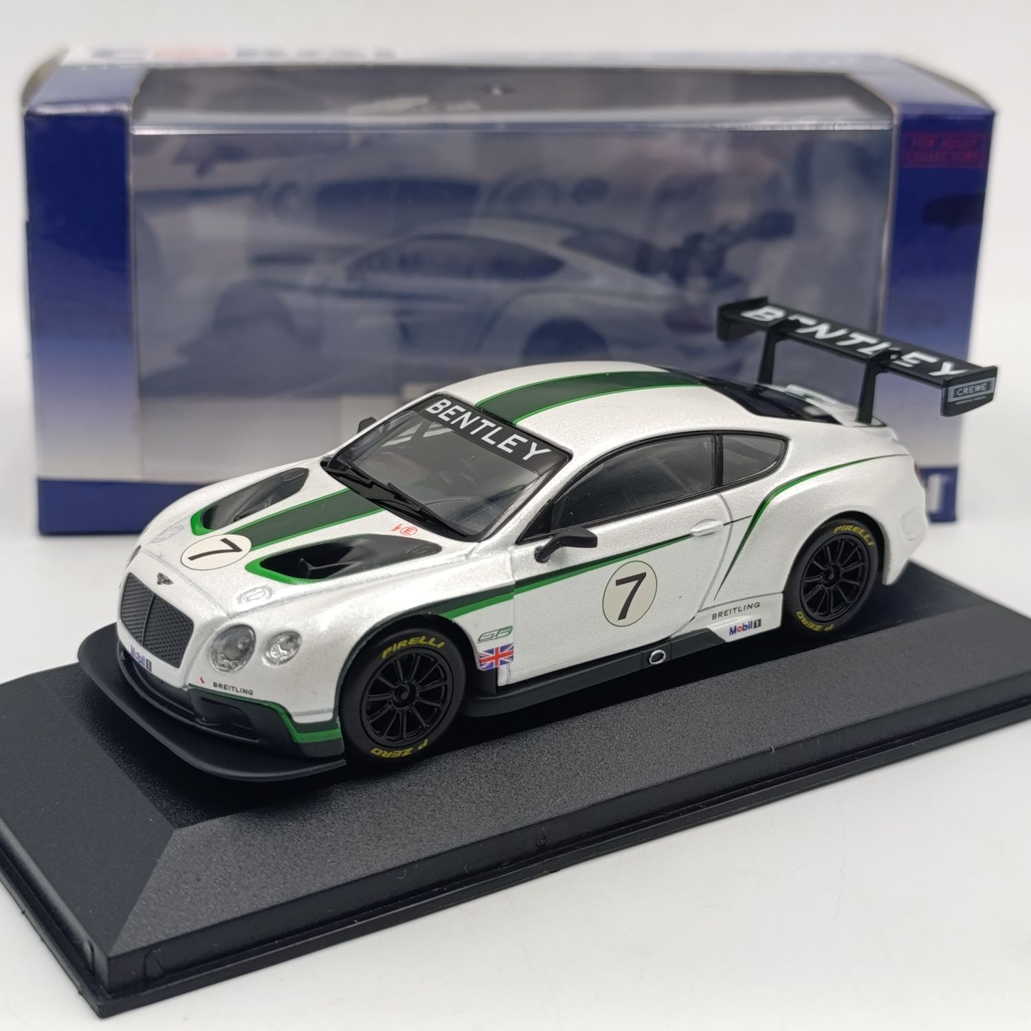 Corgi Bentley Continental GT race car model #7 - Scale 1/43