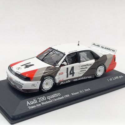 MiniChamps Audi 200 Quattro 1988 Trans-Am Weekend #14 race car model - scale 1/43