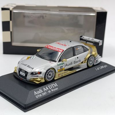 MiniChamps Audi A4 DTM 2007 #17 race car model - scale 1/43