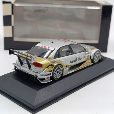 MiniChamps Audi A4 DTM 2007 #17 race car model - scale 1/43