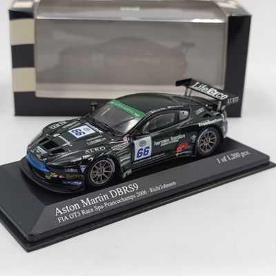 MiniChamps Aston Martin DBRS9 FIA GT3 2006 race car model - scale 1/43