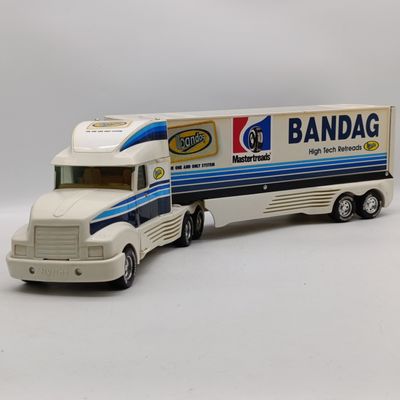 Vintage Nylint pressed steel Bandag Tyres delivery toy truck